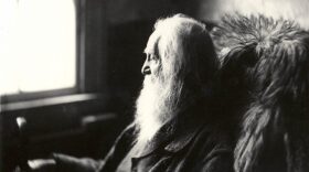 Poet Walt Whitman was watching the election in 1884, and he wrote a poem called “Election Day November 1884." (Samuel Murray via Wikimedia Commons)