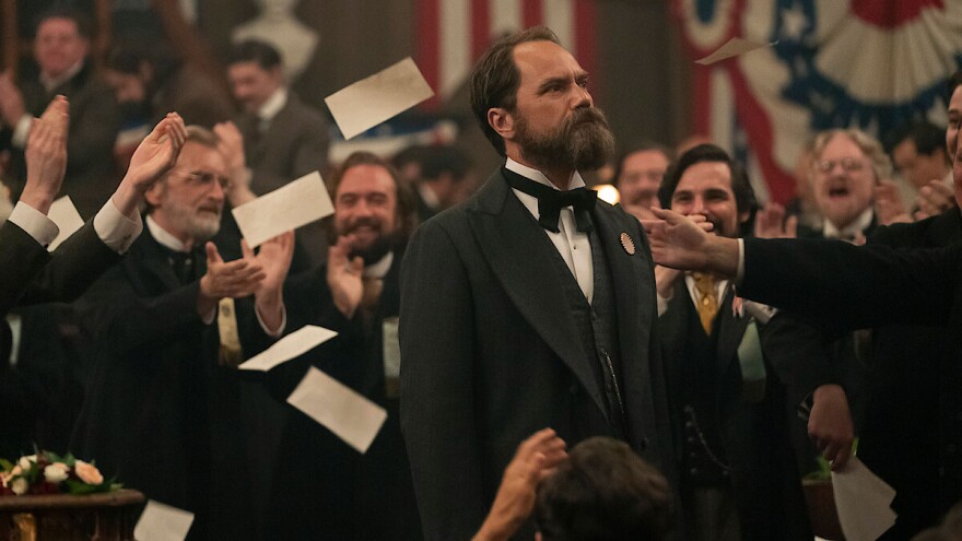 Michael Shannon as James Garfield in the limited series ’Death by Lightning.’