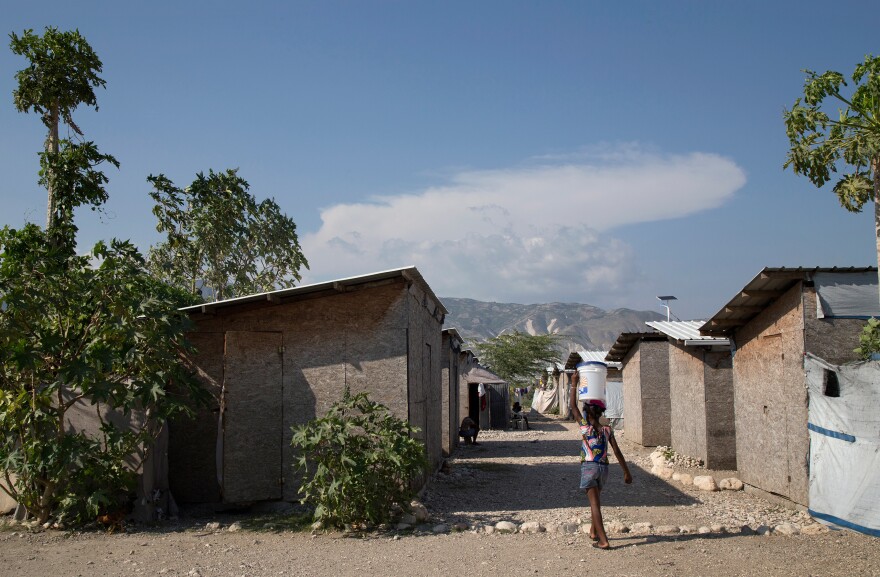 The Red Cross funded these homes in the Parc Tony Colin community in Bon Repos, Haiti, after the 2010 earthquake, but residents say the structures are starting to deteriorate from water damage. Newly obtained internal reports raise questions about how the Red Cross spent nearly $500 million in Haiti.