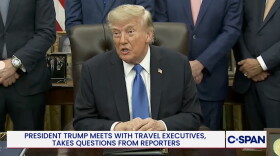 Trump at desk