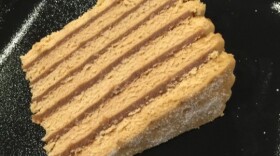 A slice of stack cake.