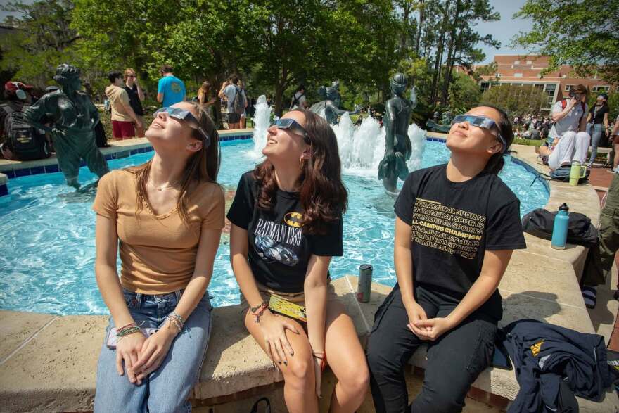 Tallahassee witnessed a partial solar eclipse on April 8, 2024.