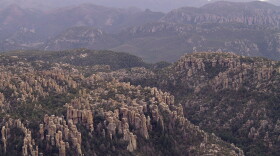This photo provided by the National Parks Service shows Chiricahua National Park in Arizona on April 5, 2006.