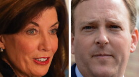  Gov. Kathy Hochul, left, and Rep. Lee Zeldin.
