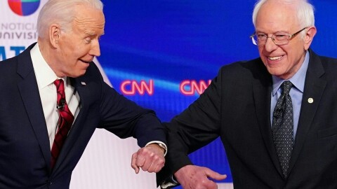 Joe Biden has made overtures to Bernie Sanders and progressive groups that had backed the Vermont senator.