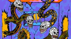 This is the single artwork for "Eraser III." We can't even print the acronym of the Toronto punk band it's from.