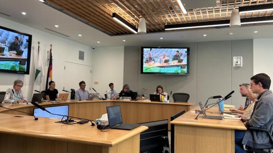Aspen School District leaders discuss doubling a 0.3% city of Aspen sales tax to benefit district staff salaries during a Monday Aspen City Council work session.