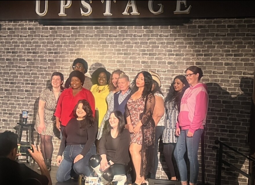 Female comedians from across the country perform at Upstage Comedy Lounge.