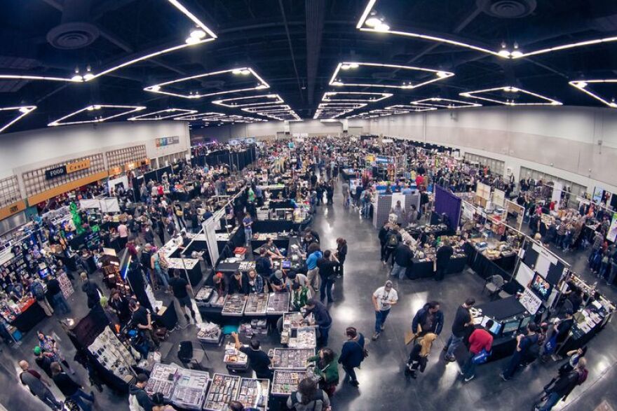 This year's Portland Retro Gaming Expo will be back at the Oregon Convention Center Friday through Sunday. It will look similar to this file photo from a past expo.