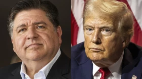 Gov. JB Pritzker says the Department of Homeland Security has requested 100 troops from the Illinois National Guard to deploy in the state to protect U.S. Immigration and Customs Enforcement agents.