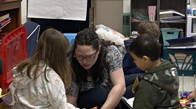 “At first I felt guilty sitting down and coloring with some of my students because I felt like I should be doing more important ‘teacher things,’” said Danielle Dugas, a kindergarten teacher at Manchester’s Highland-Goffe’s Falls. “Then as the weeks went on, I realized I was doing the important teacher things: I was sitting down and getting to know my students.”