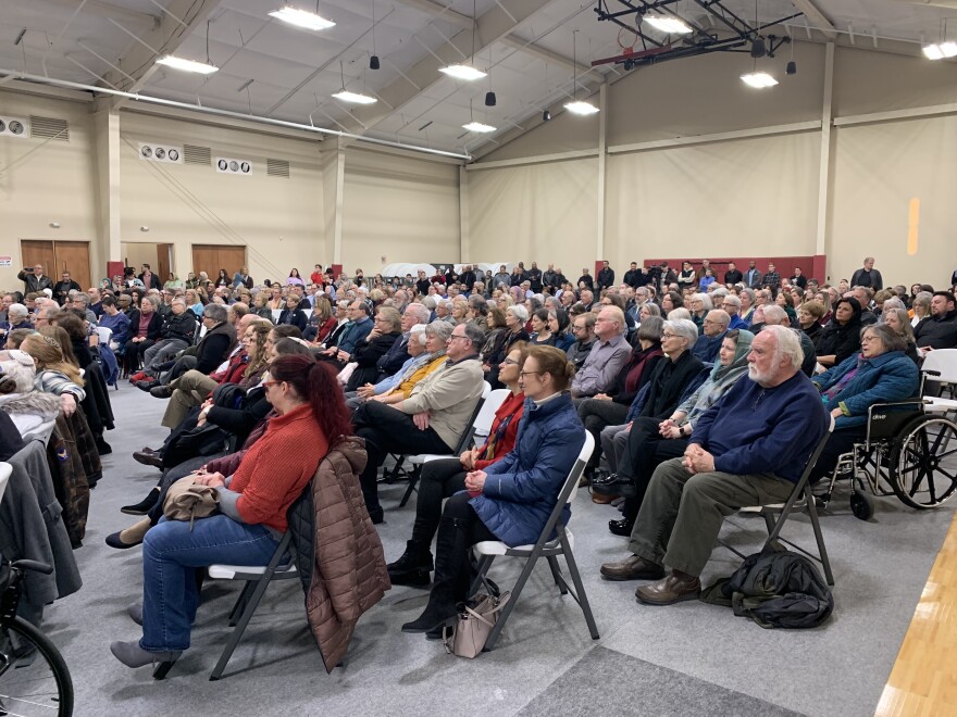 Hundreds of people gathered inside a Miami Valley Muslim community center to honor the victims of recent violence at two mosques in New Zealand.