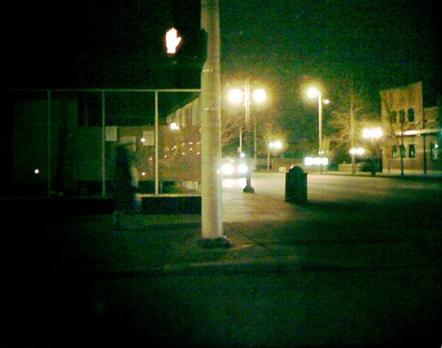 Tacoma's Hilltop neighborhood at night. 1/11/2011