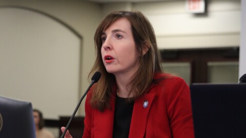 Auditor Allison Ball, a Republican, released the report Monday investigating the cases of children housed in office buildings, state parks, hotels and other nontraditional settings.
