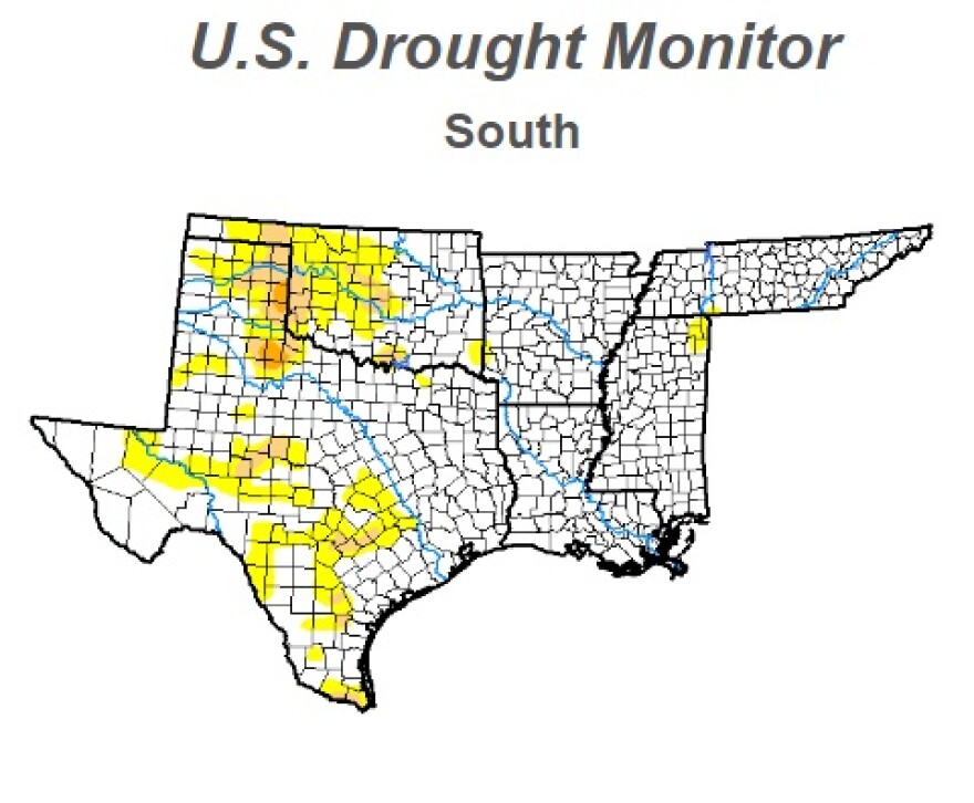 No more drought in Tennessee WMOT