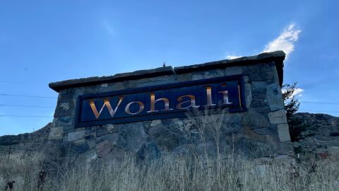 the entry to wohali is west of interstate 80 in coalville