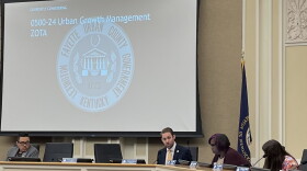 Lexington Council General Government Committee-Left to Right-Vice Mayor Dan Wu-Committee Chair Preston Worley-Council Member Tayna Fogle-Council Member Jennifer Reynolds
