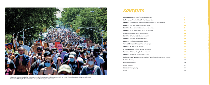 "Call and Response: The Story of Black Lives Matter" breaks down the history of the movement for young readers, including an explainer on systemic racism and music playlists for both the Civil Rights Movement of the 1960s and A Black Lives Matter playlist for today.