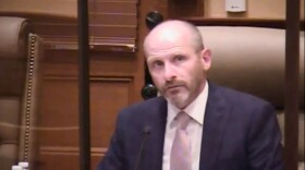 Peoria City Manager Patrick Urich discusses a proposal to place a referendum on police and fire protection taxes on the February ballot during Tuesday's City Council meeting. 