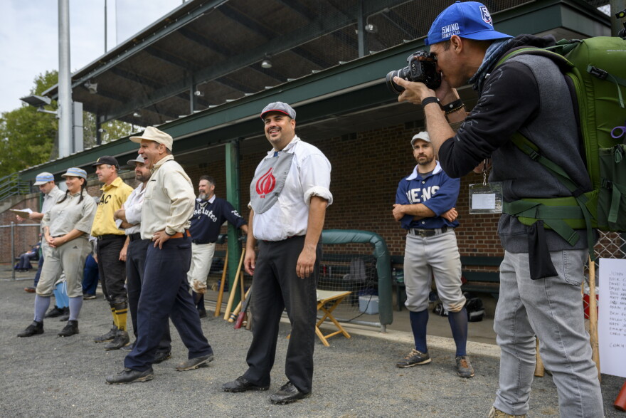 Reynaldo Cruz Diaz Covers Vintage Baseball Game