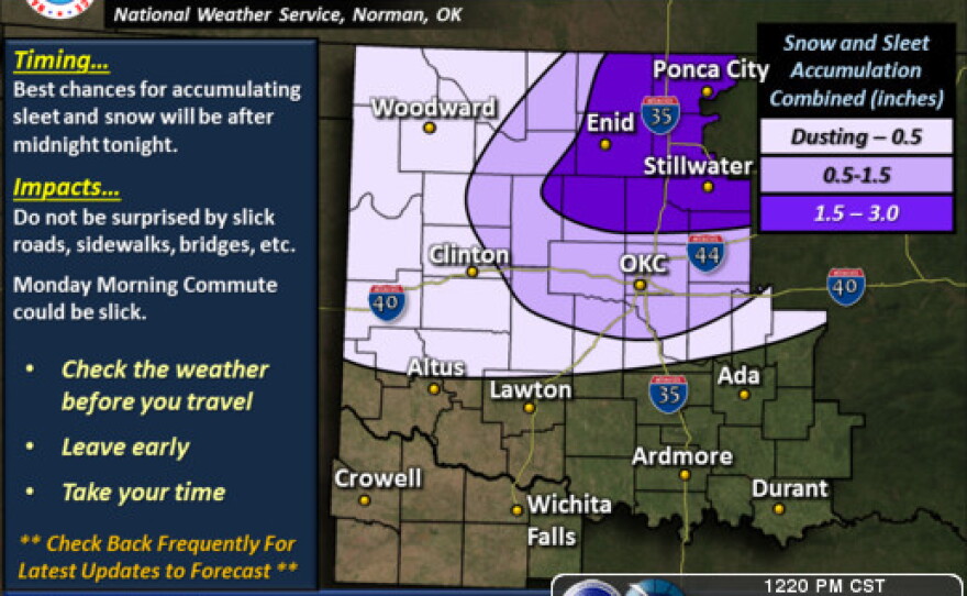 Feb 15-16 2015 forecast