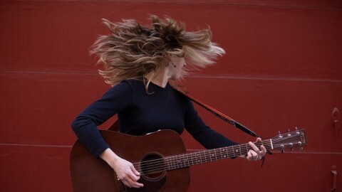 Artist Jeri Katherine Howell sings on her latest solo album, Woman