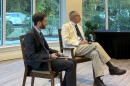 Rep. Andy Harris and Challenger Dan Schwartz (D) During Debate