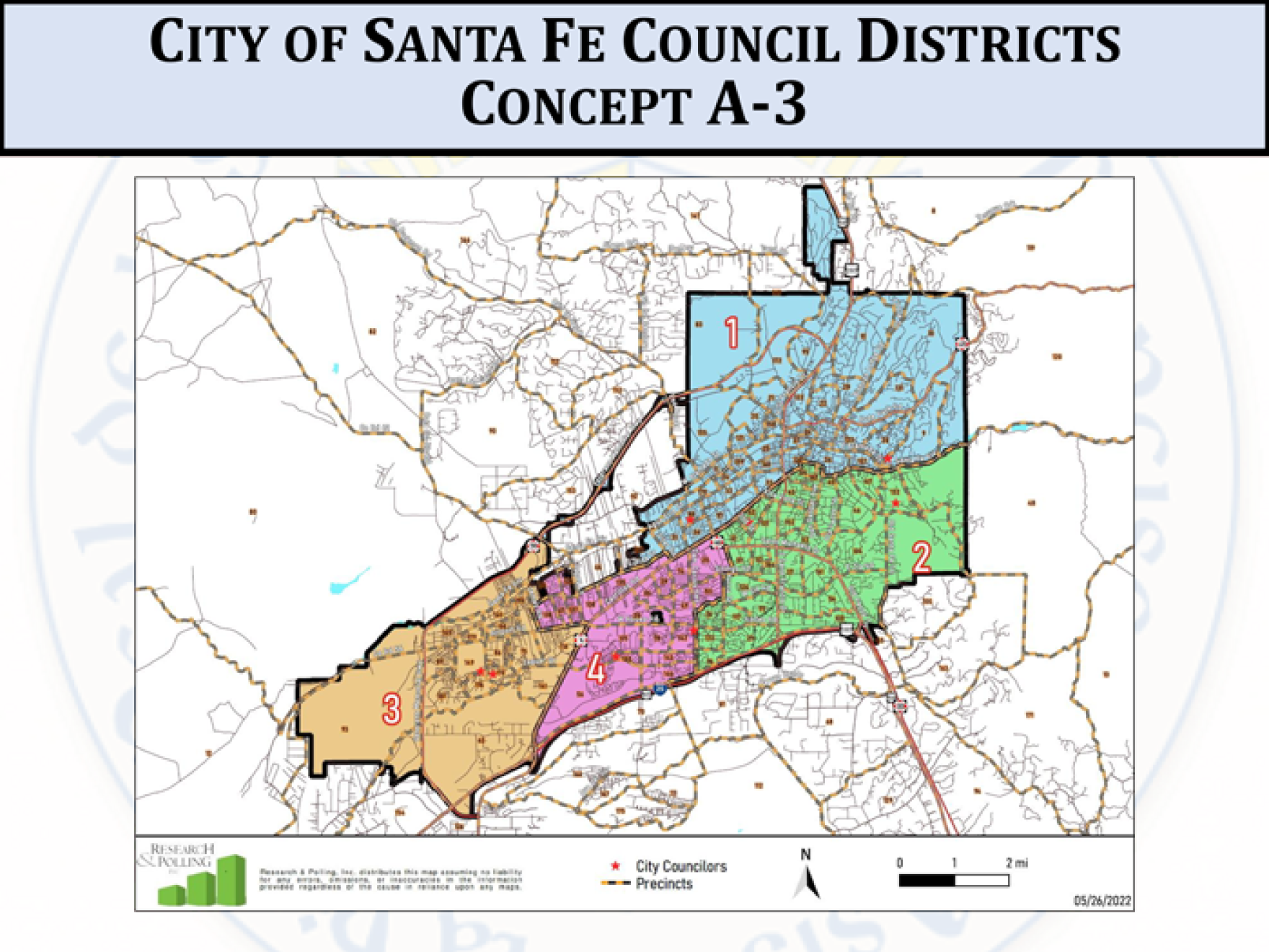 New Santa Fe City Council Boundaries Finalized KSFR