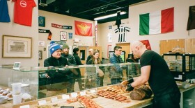 Inside the Forno Tony space at 1344 University Avenue.