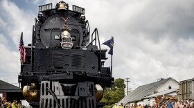 Weighing more than a fully loaded Boeing 747, the No. 4014 is the only steam locomotive class ever built with a 4-8-8-4 wheel arrangement to support its immense power.