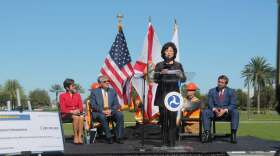 Secretary of Transportation Elaine Chao was in town to announce BUILD grant recipients. Photo: Danielle Prieur