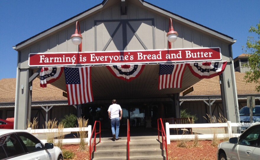 The Machine Shed Restaurant in suburban Des Moines, Iowa, in the state's newly configured 3rd Congressional District.