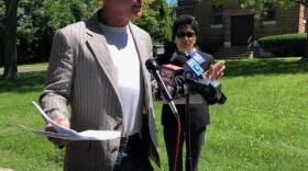 Jack Cesare is one of hundreds of victims of child sex abuse to file a lawsuit Wednesday on the first day of a yearlong window for victims to file claims. Credit Karen DeWitt