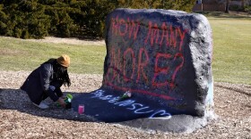 Memorial on MSU campus