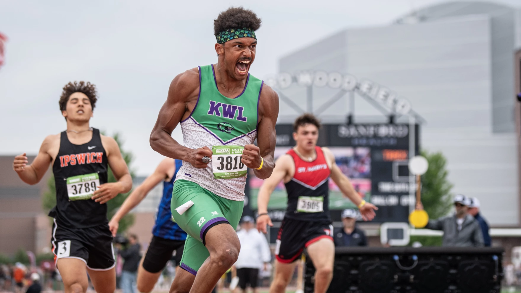 List of meet records from the 2026 SDHSAA state track and field championships