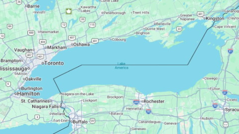 Google Maps adopted the name Lake America almost immediately after President Trump's announcement