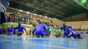 Polio survivors compete in a para-soccer tournament in Abuja, the capital of Nigeria.
