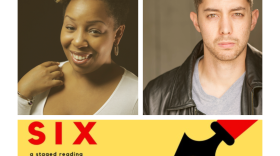Actors Laquana Henny and Justin Cole are featured in the staged reading of the one-act play SIX. 