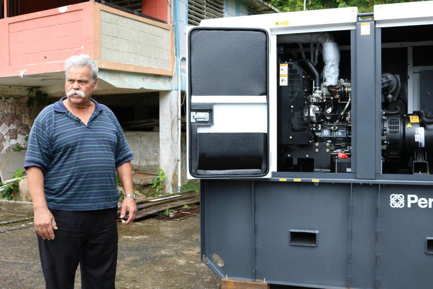 After Hurricane Maria, residents faced widespread destruction and prolonged power outages.