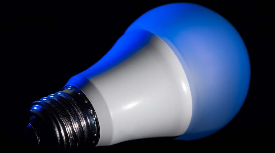 File photo of an L.E.D. lightbulb.