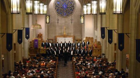 Morehouse College Glee Club at Asbury First