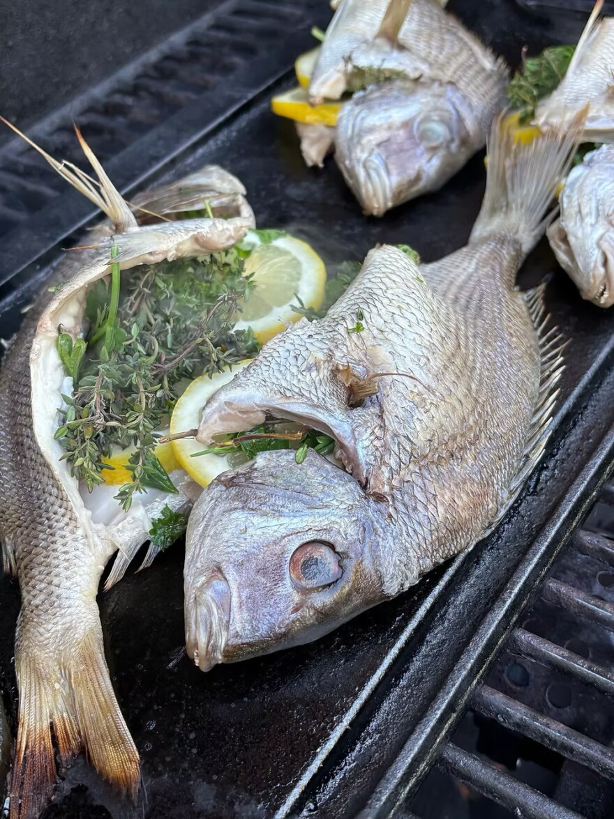 You can, of course, cook the scup if you prefer.