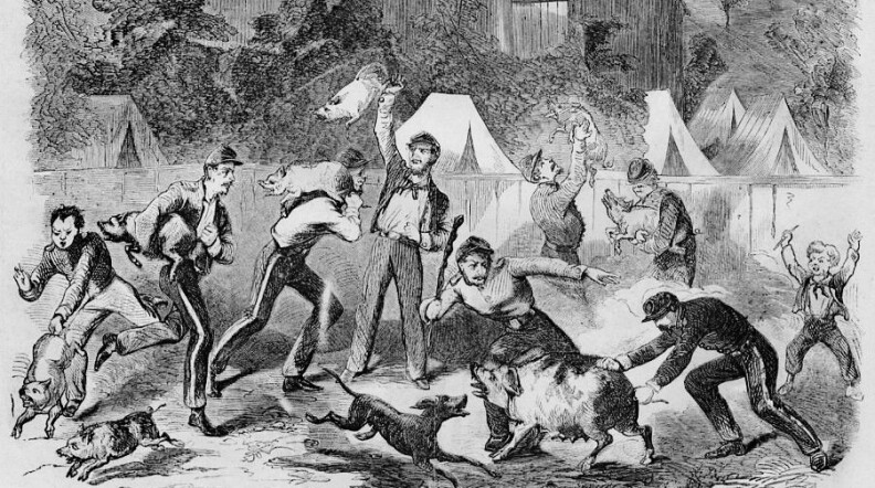 "Return of a Foraging Party to Philippi, Virginia"