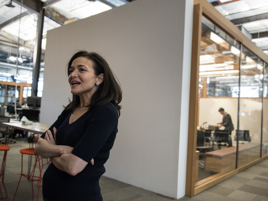 Facebook's chief operating officer, Sheryl Sandberg — interviewed at the company's offices in Menlo Park, Calif., on Thursday — told NPR: "We did not think enough about the abuse cases."