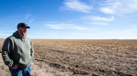 Clarence Young stands for a portrait on the Young Farm, Saturday, January 3, 2026, in Eckley, Colorado. Young used a John Deere 9320 Tractor attached to a Landoll Vertical Tillage machine to combat the County Road 33 Fire. The County Road 33 Fire in Yuma County began as a series of small fires sparked around 5pm, December 17th, 2025, and grew to consume 14,050 acres before being extinguished December 18, 2025.