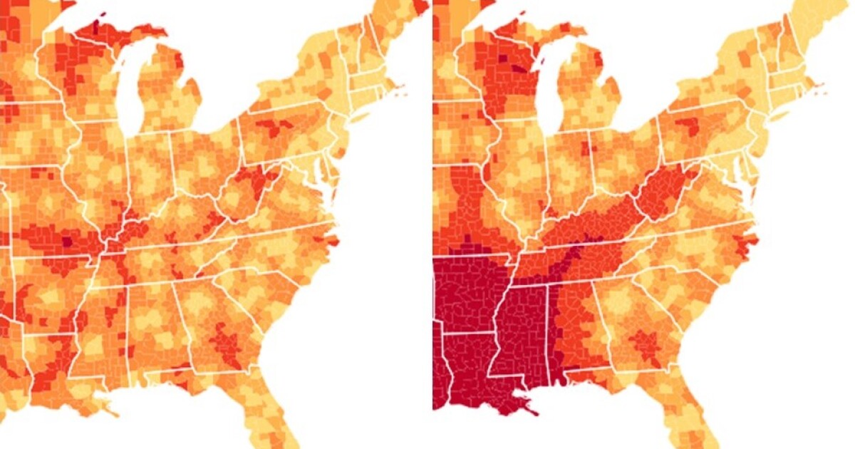 How many miles do you have to travel to get abortion care? One