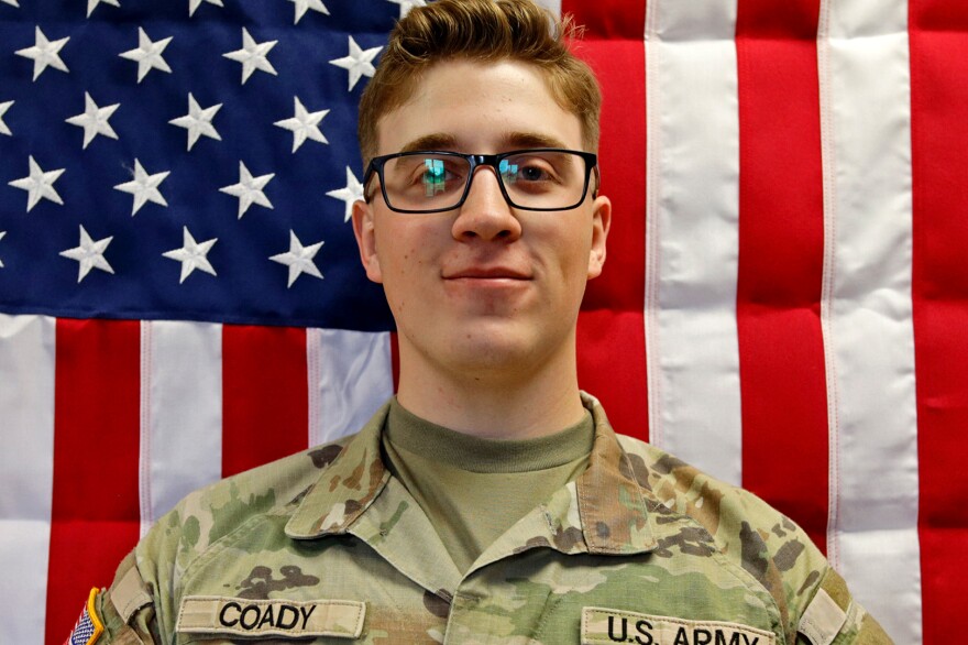 State leaders honor Iowa soldier Declan Coady killed in Iranian strike | Iowa Public Radio