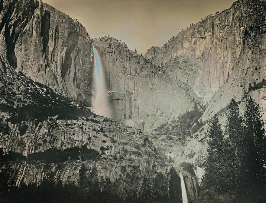 Danh says he hopes his images will help viewers "become a part of this land." Above, Yosemite Falls, shown in May 2011.
