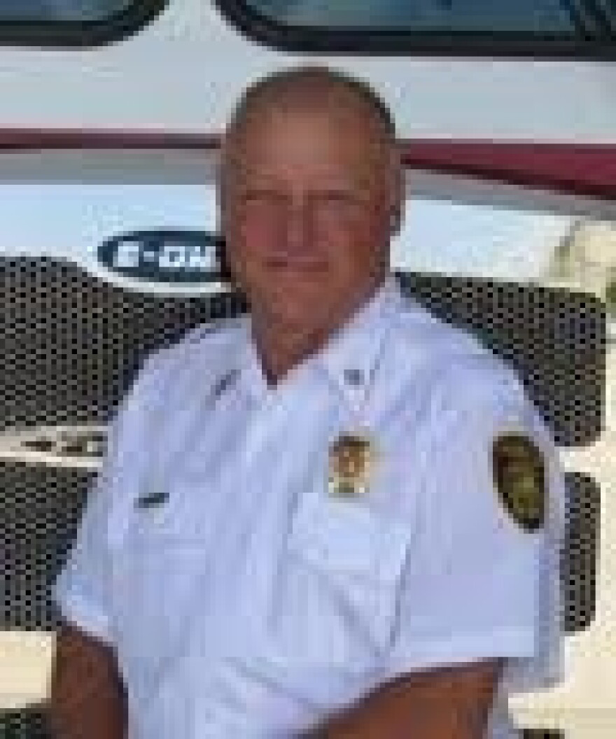 Muskogee Fire Chief Derek Tatum
