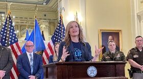 Oklahoma Department Tourism and Recreation executive director Shelley Zumwalt, pictured April 2, has stepped down from the governor's Cabinet but will continue to lead her state agency.